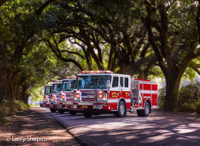 Mobile Fire Department fire trucks AL Rosenbauer America Warrior fire trucks Larry Shapiro photographer Shapirophotography.net